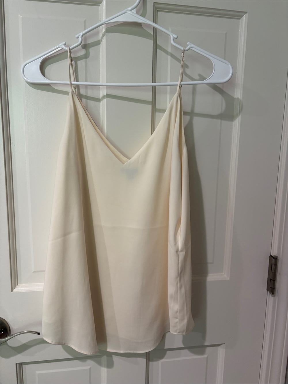 Express cream cami tank